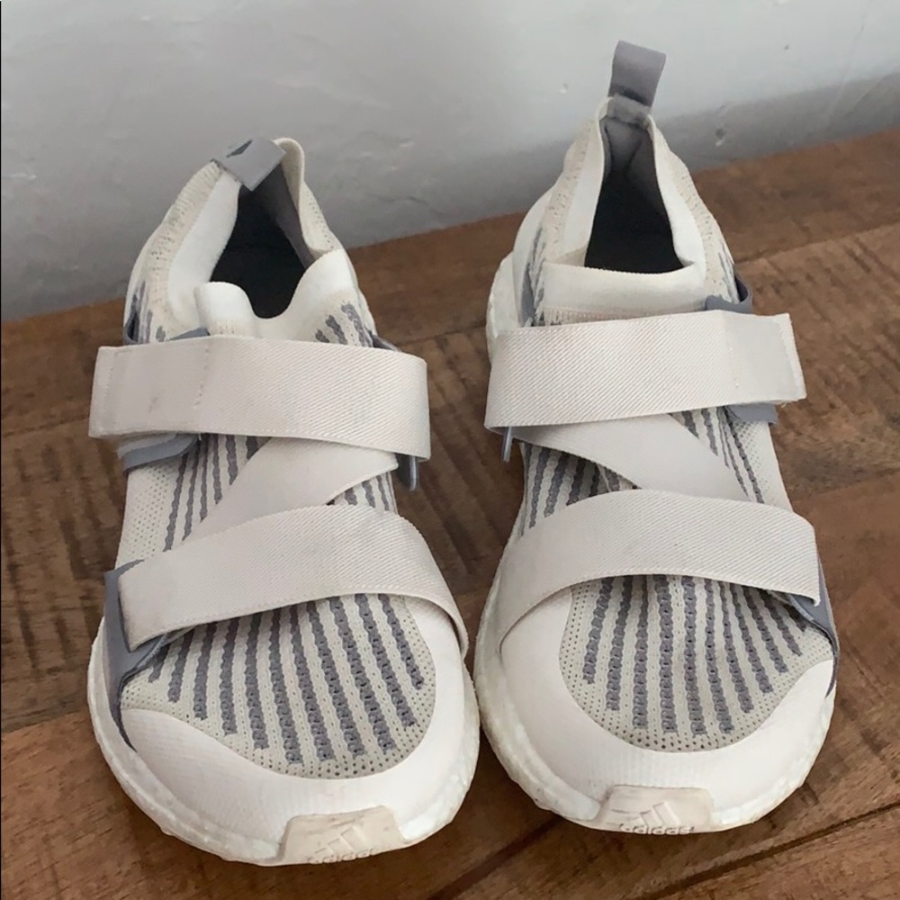 Gray and white Sneakers